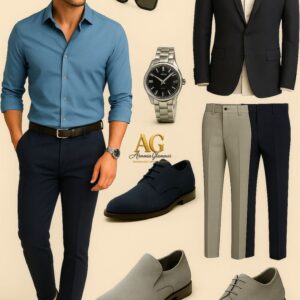 classic tailored outfit for men